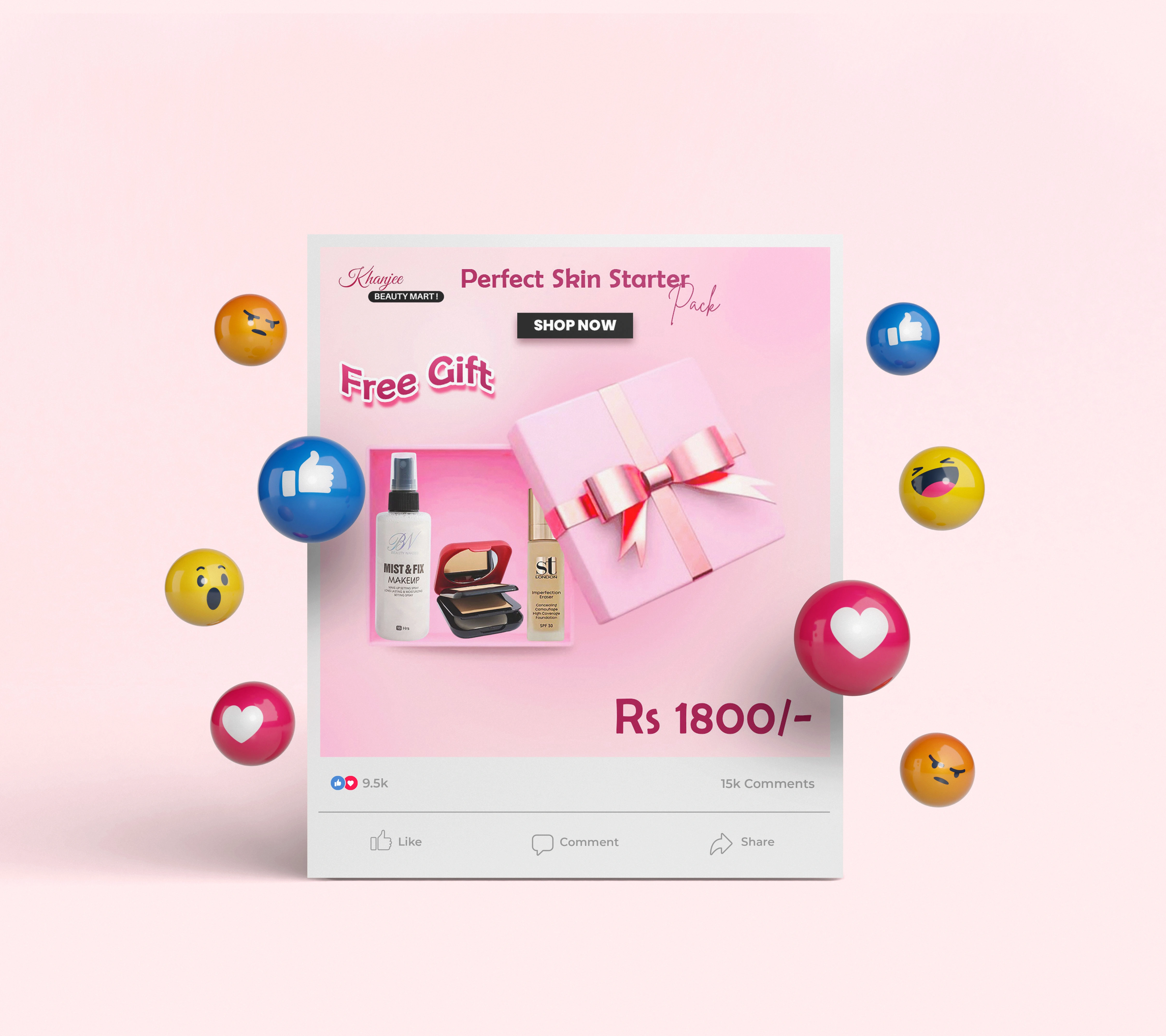 PERFECT SKIN STARTER PECK FREE GIFT