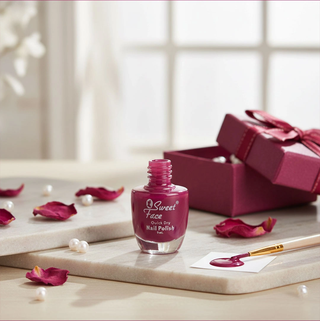 Sweet face-uick Dry Nail Polish – Instant Dry, Long-Lasting Shine