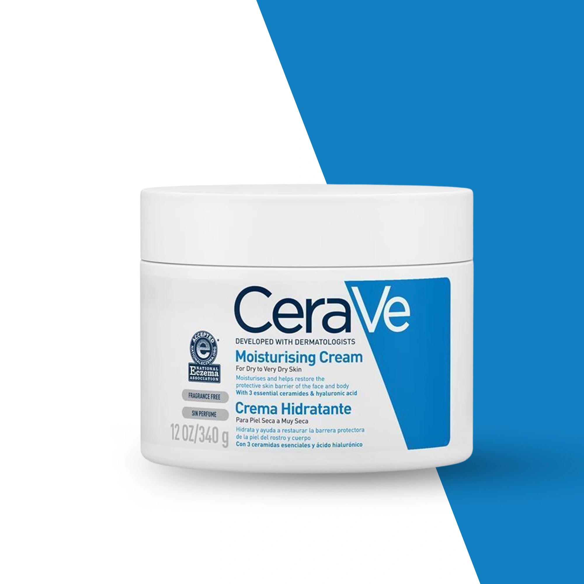 CeraVe Moisturising Cream for Dry to Very Dry Skin 340gm