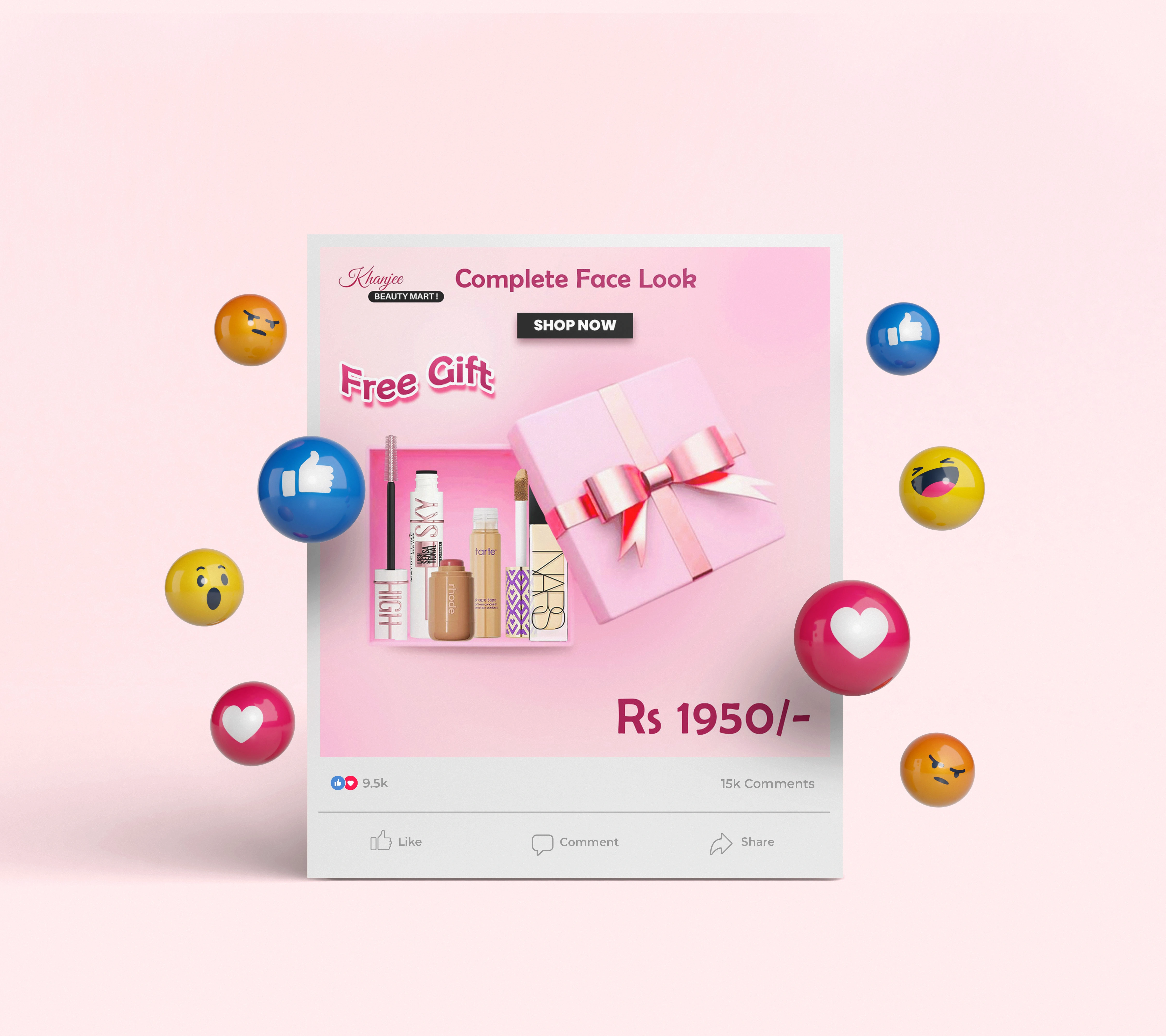 COMPLETE  FACE LOOK FREE GIFT