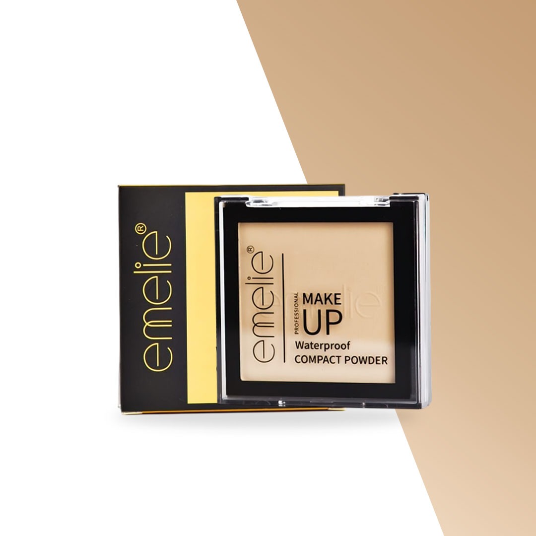 emelie Make up Waterproof Compact Powder
