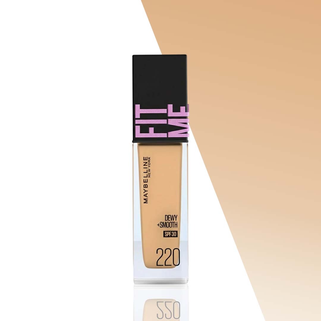 Maybelline Fit Me Dewy + Smooth Liquid Foundation SPF 30