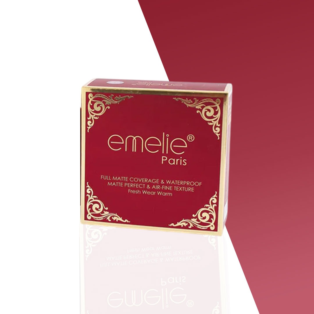 Emilie Paris Full Coverage Waterproof Compact Powder