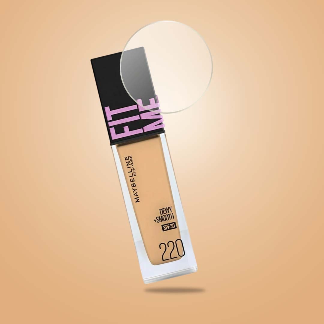 Maybelline Fit Me Dewy + Smooth Liquid Foundation SPF 30